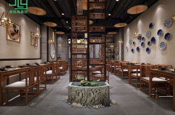 平谷餐饮店设计装修案例,嘉宁颂打造独特空间与文化融合的艺术盛宴